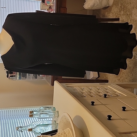 LIZ CLAIBORNE CLASSIC BLACK DRESS....SZ 6 - Picture 5 of 13